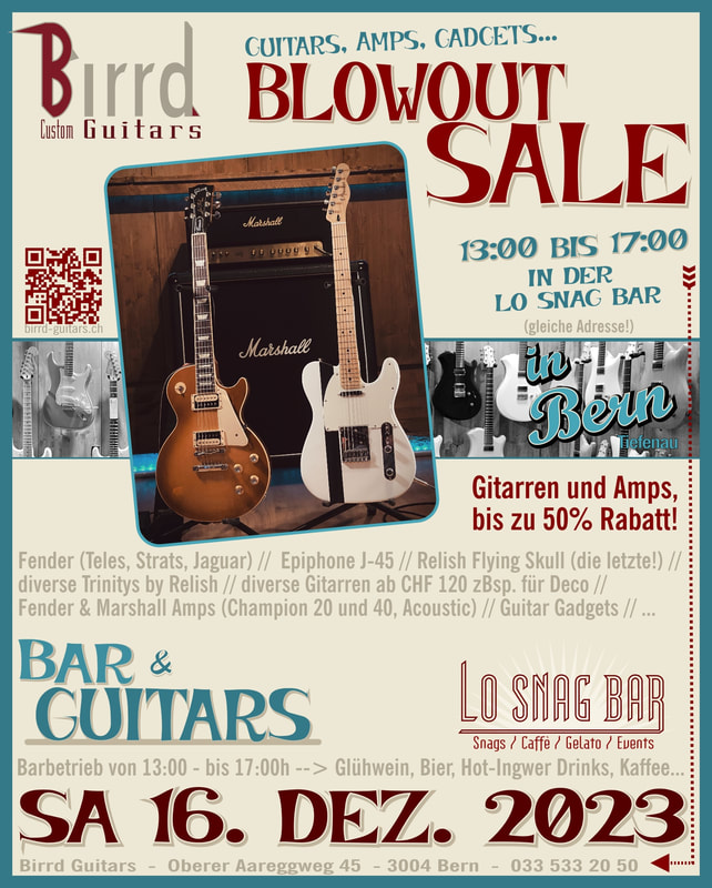 Birrd Guitars Blowout Sale