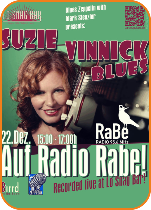 Suzie Vinnick Radio Rabe Flyer