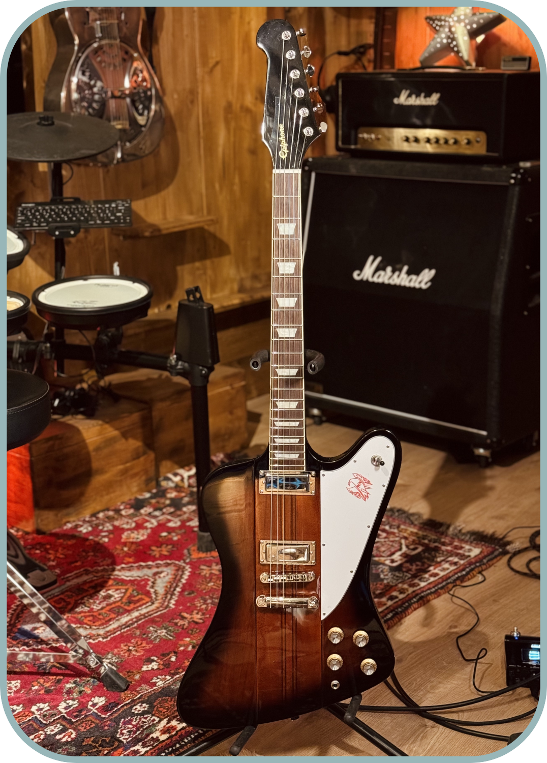 Epiphone Firebird Sunburst Gibson Inspired