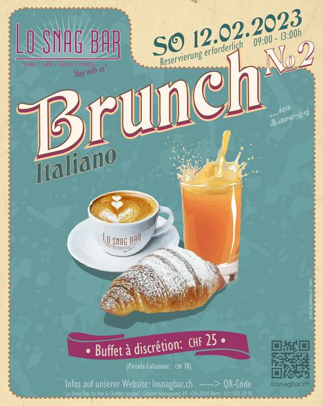 Brunch Italiano Plakat