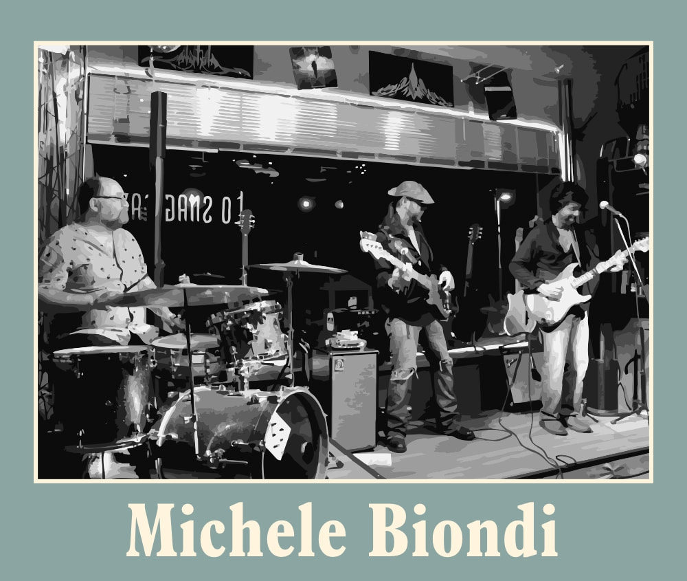 Michele Biondi Blues auf der Bühne
