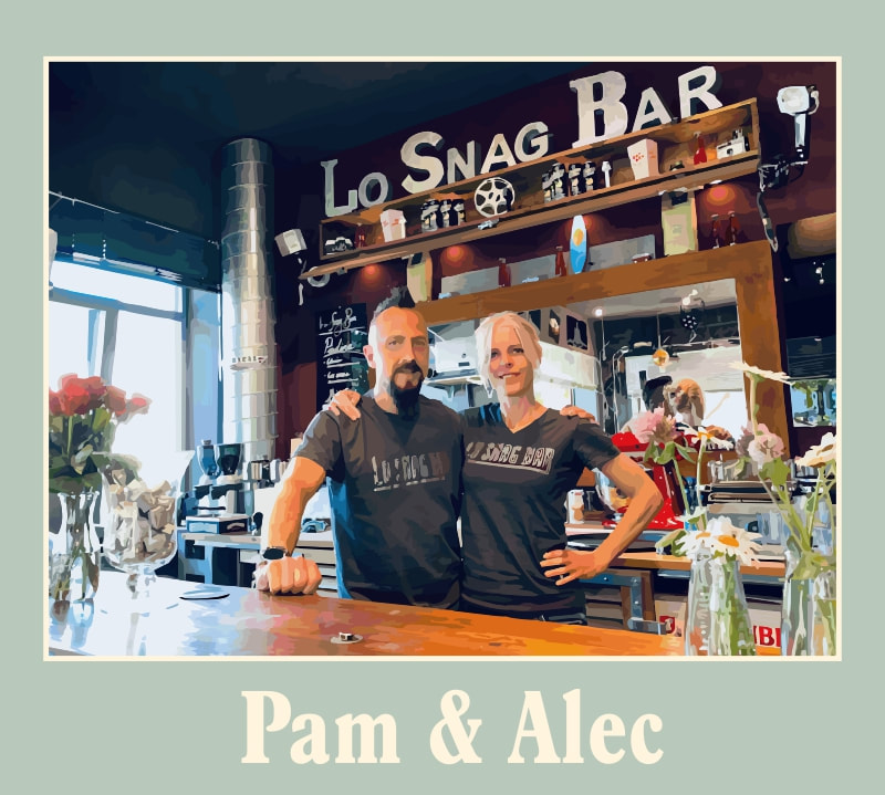 Pam und Alec Voggel
