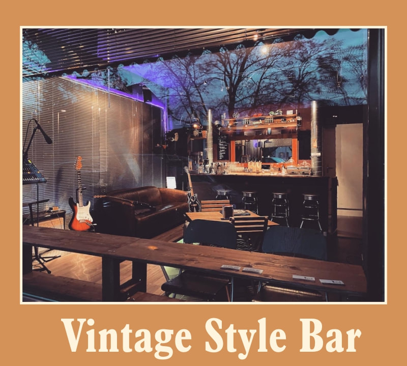 Lo Snag Bar Vintage Style